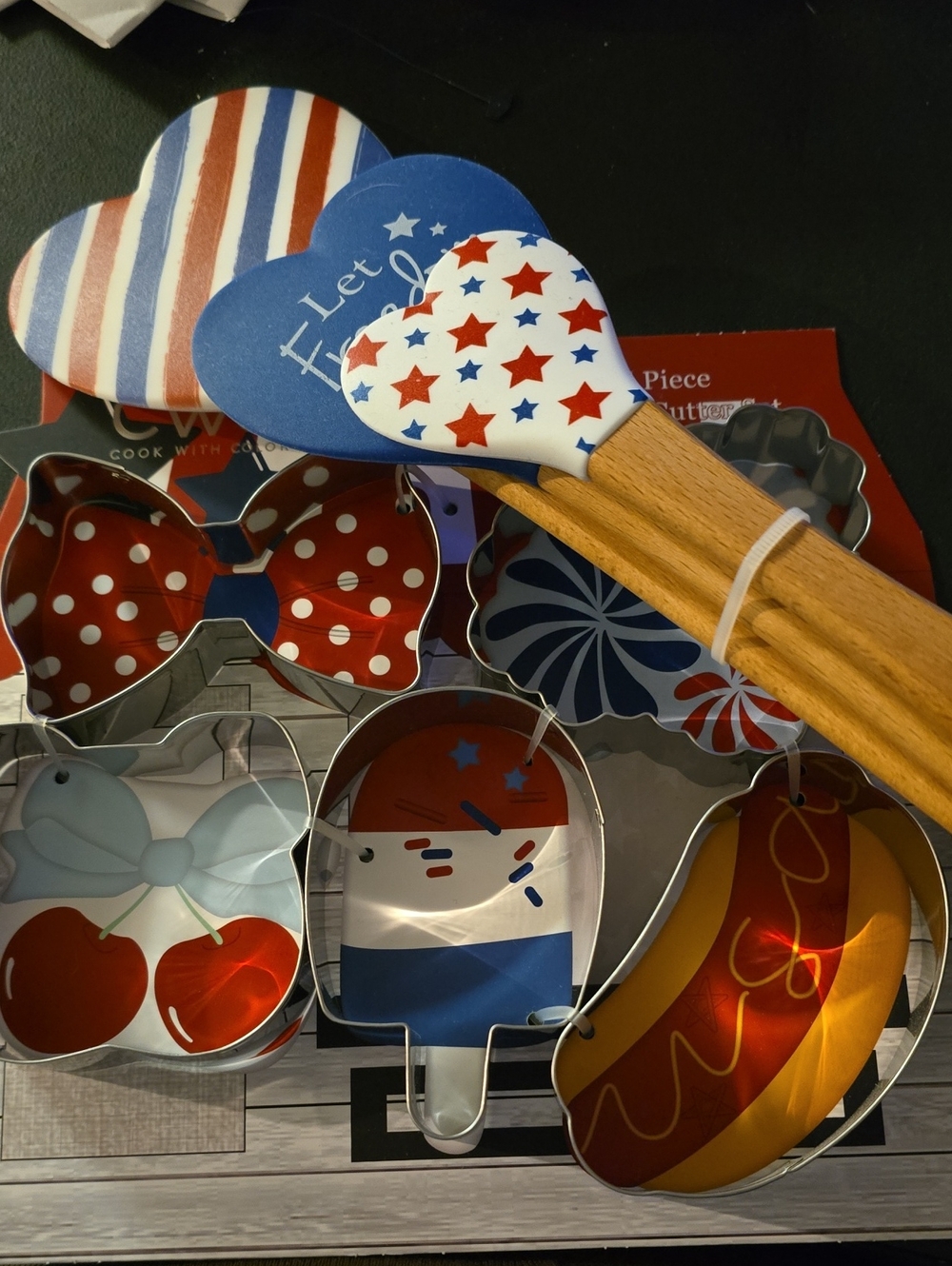 Cwc 5pc Cook Cutter Set And 3 Pice Spatlula Set
